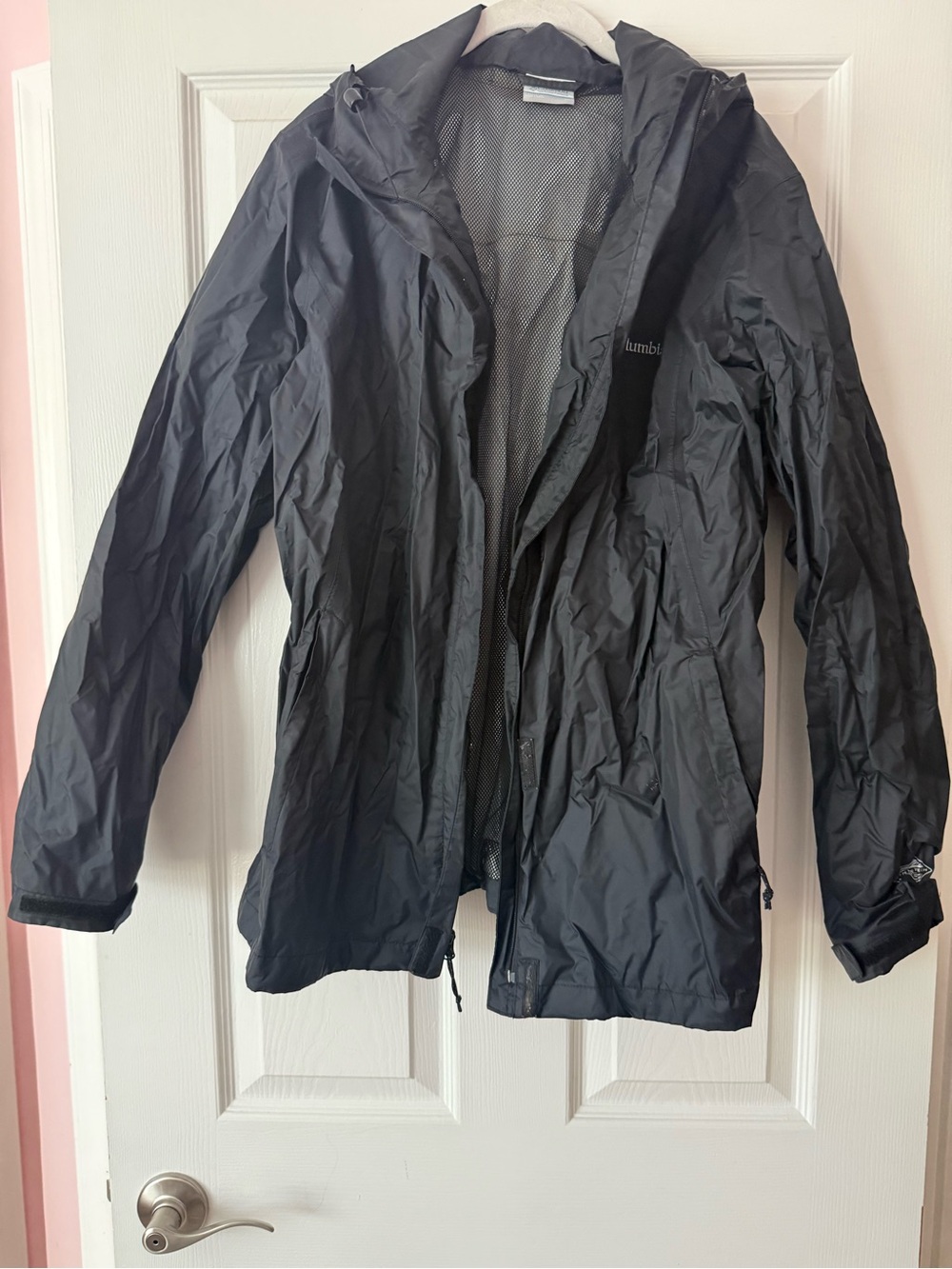 Columbia Women's Black Waterproof Hooded Jacket